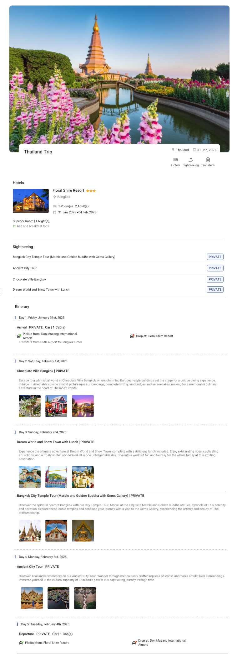 Thailand(Bangkok) – 4 Nights / 5 Days Thailand(Bangkok) Holiday Package - RideNow Holidays