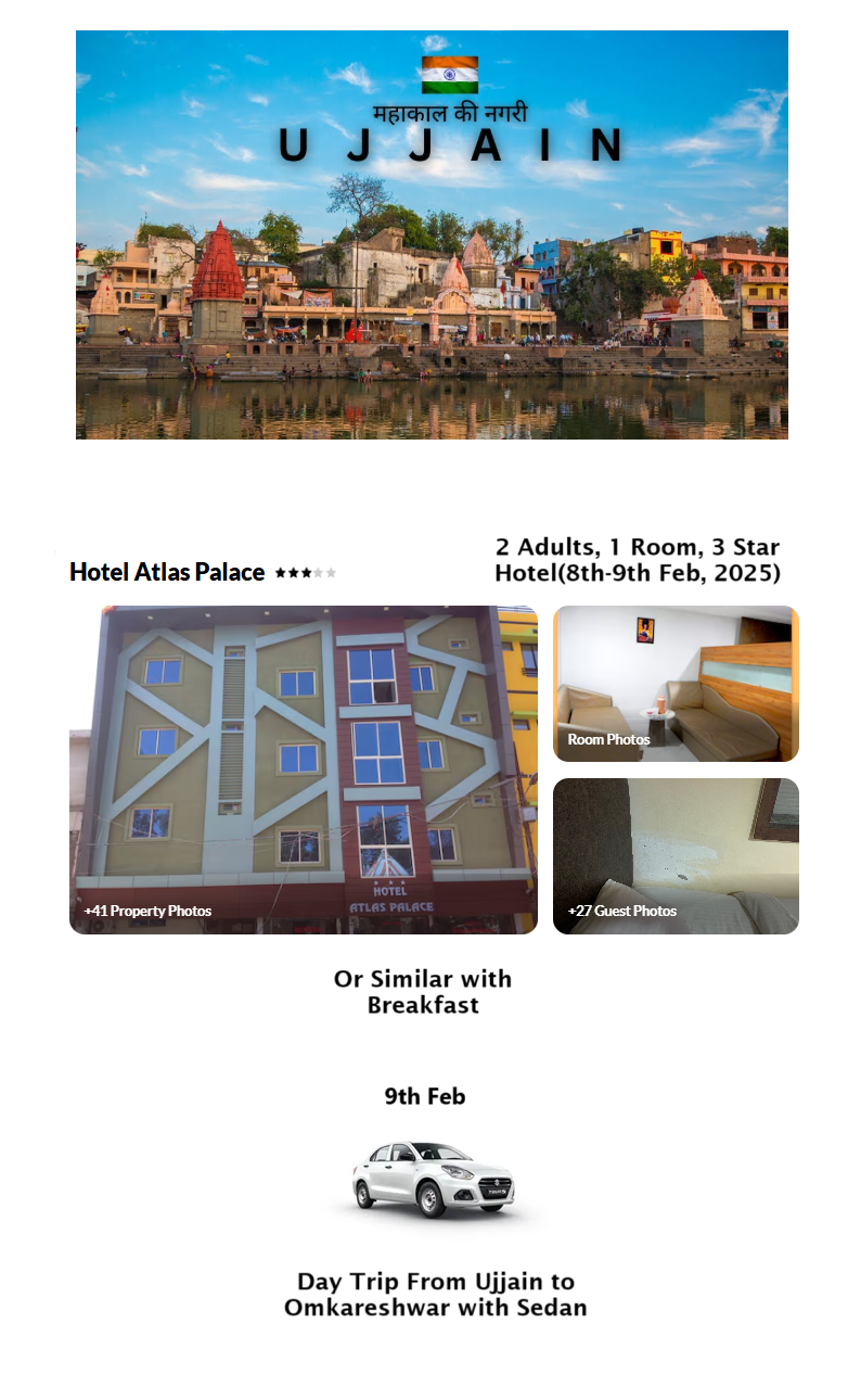 Ujjain – 1 Nights / 2 Days Ujjain Holiday Package - RideNow Holidays