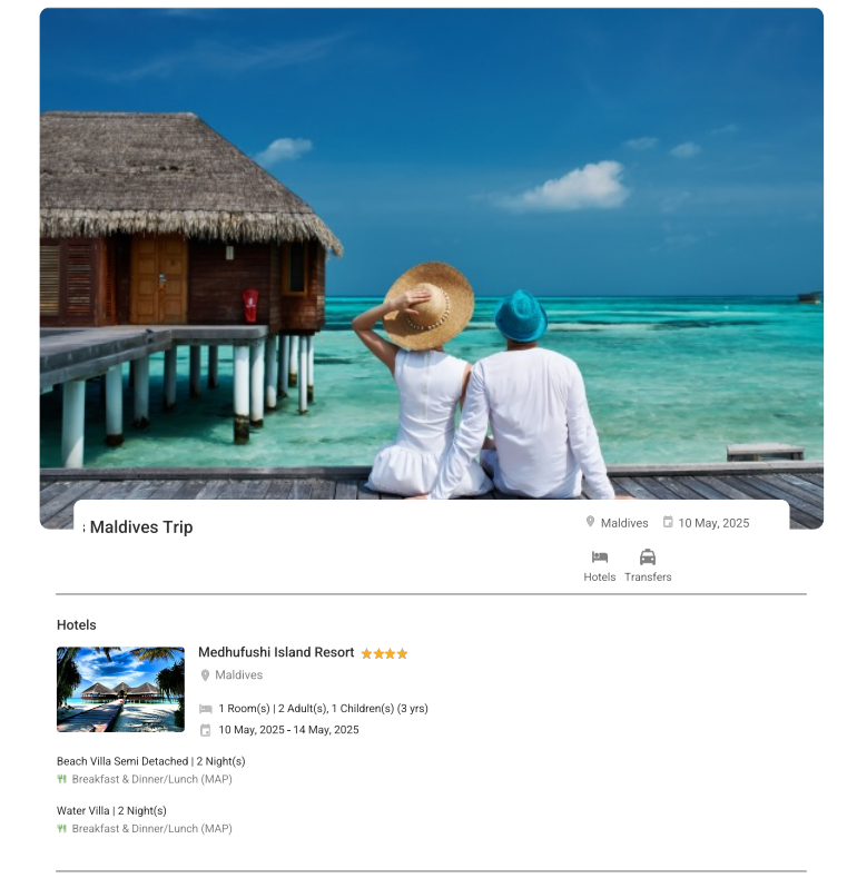 Maldives – 4 Nights / 5 Days Maldives Holiday Package - RideNow Holidays