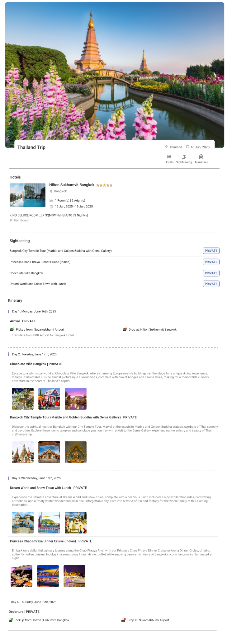 Thailand – 3 Nights / 4 Days Thailand Holiday Package - RideNow Holidays