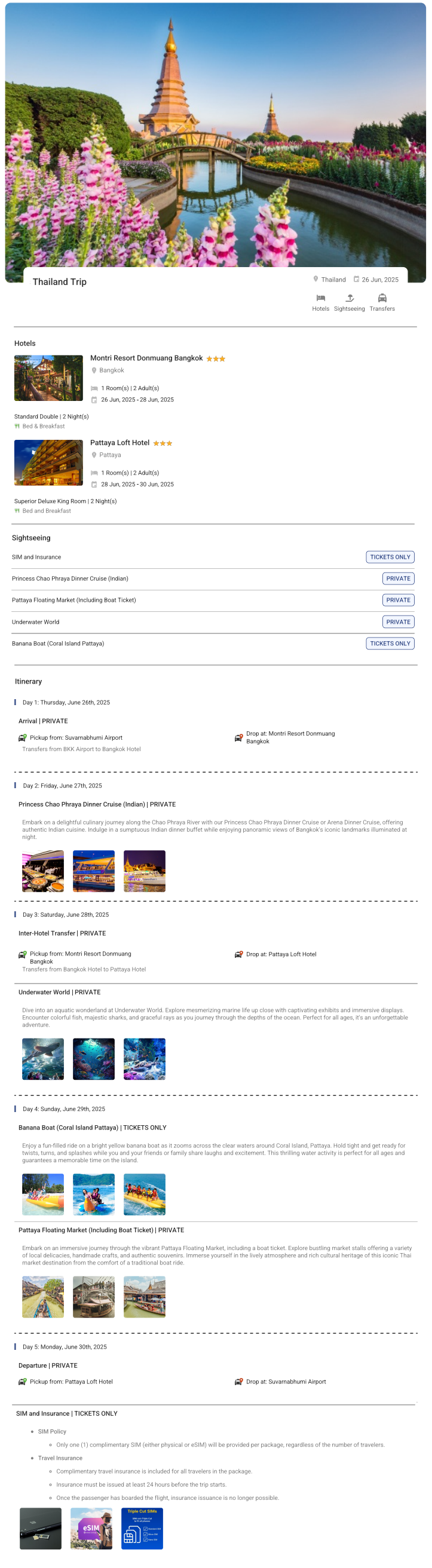 Thailand – 4 Nights / 5 Days Thailand Holiday Package - RideNow Holidays