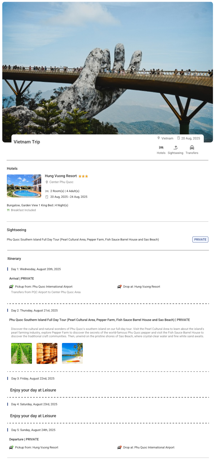 Vietnam – 4 Nights / 5 Days Vietnam Holiday Package - RideNow Holidays