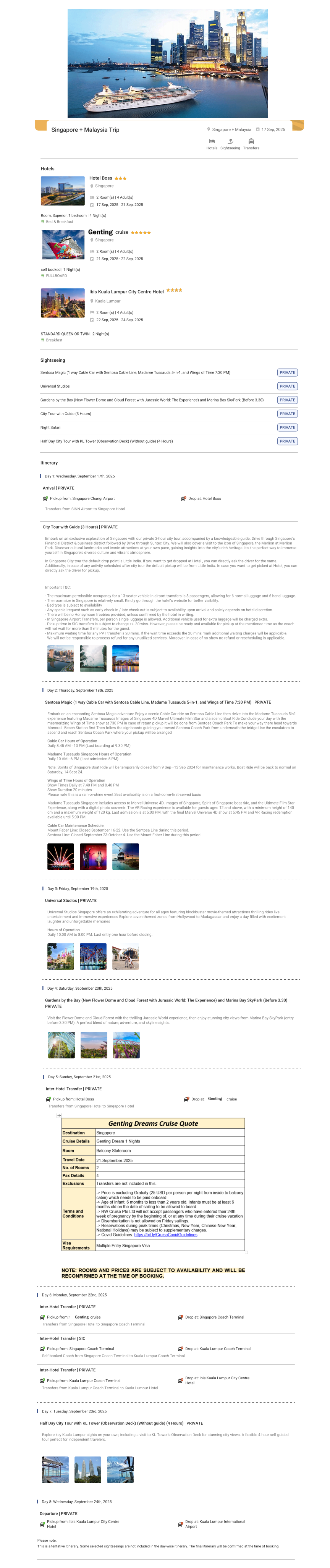 Malaysia – 7 Nights / 8 Days Malaysia Holiday Package - RideNow Holidays