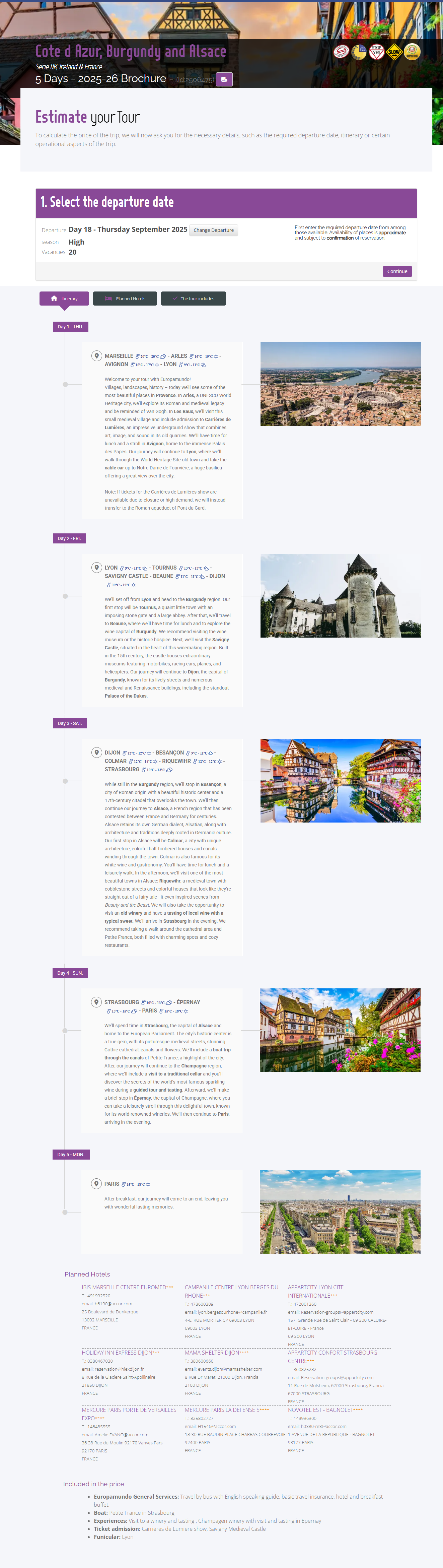 France – 4 Nights / 5 Days France Holiday Package - RideNow Holidays