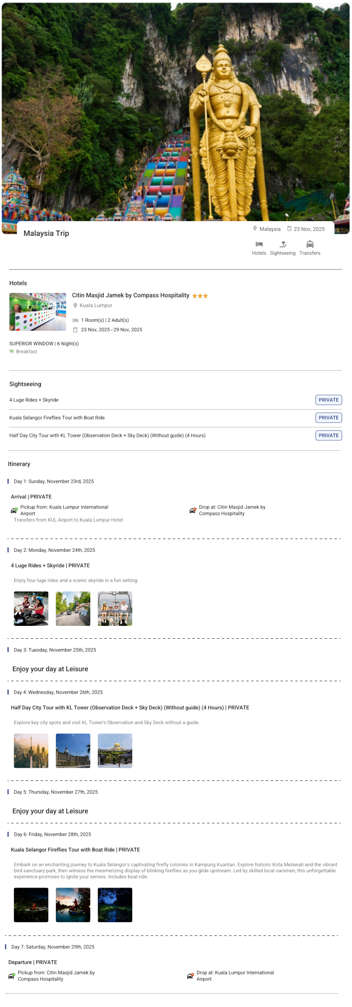 Malaysia – 6 Nights / 7 Days Malaysia Holiday Package - RideNow Holidays