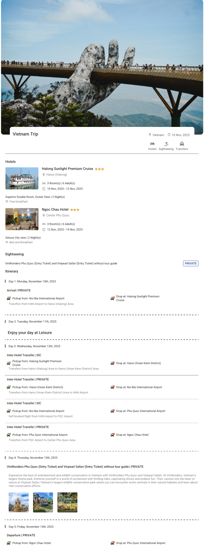 Vietnam – 4 Nights / 5 Days Vietnam Holiday Package - RideNow Holidays