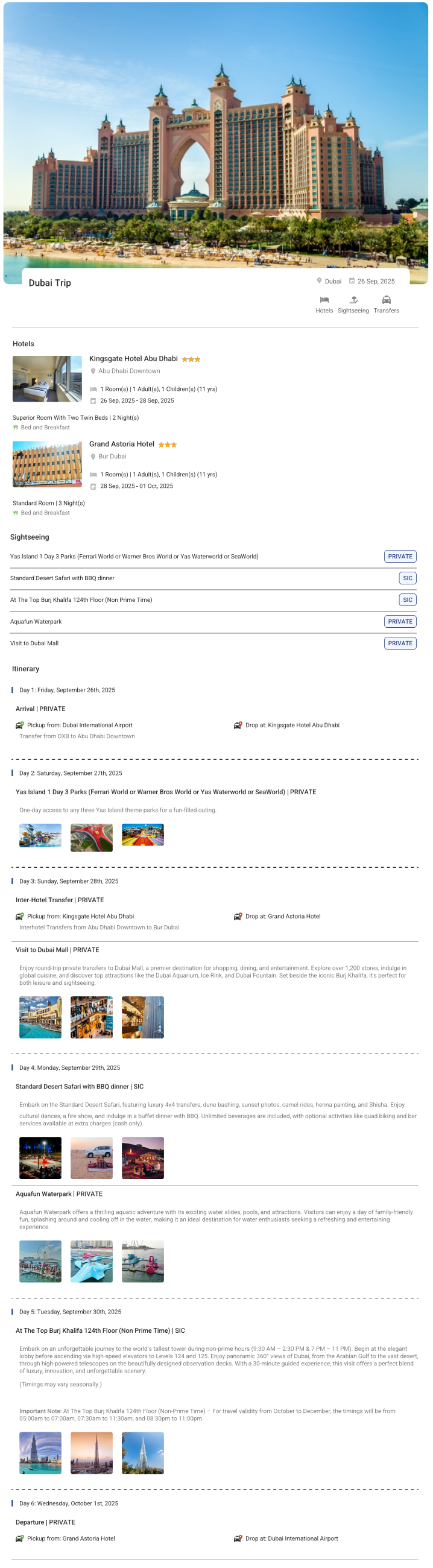 Dubai – 5 Nights / 6 Days Dubai Holiday Package - RideNow Holidays