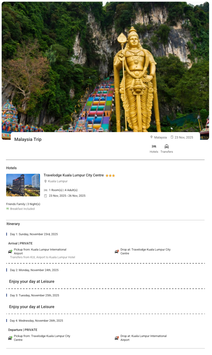Malaysia – 3 Nights / 4 Days Malaysia Holiday Package - RideNow Holidays