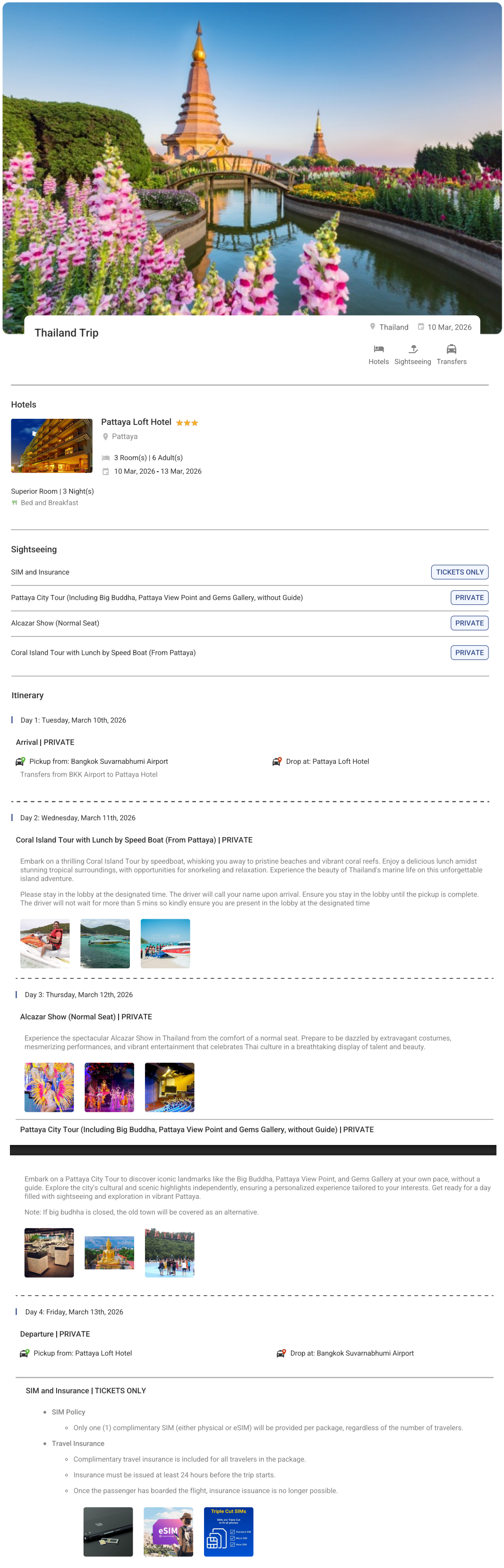 Thailand – 3 Nights / 4 Days Thailand Holiday Package - RideNow Holidays