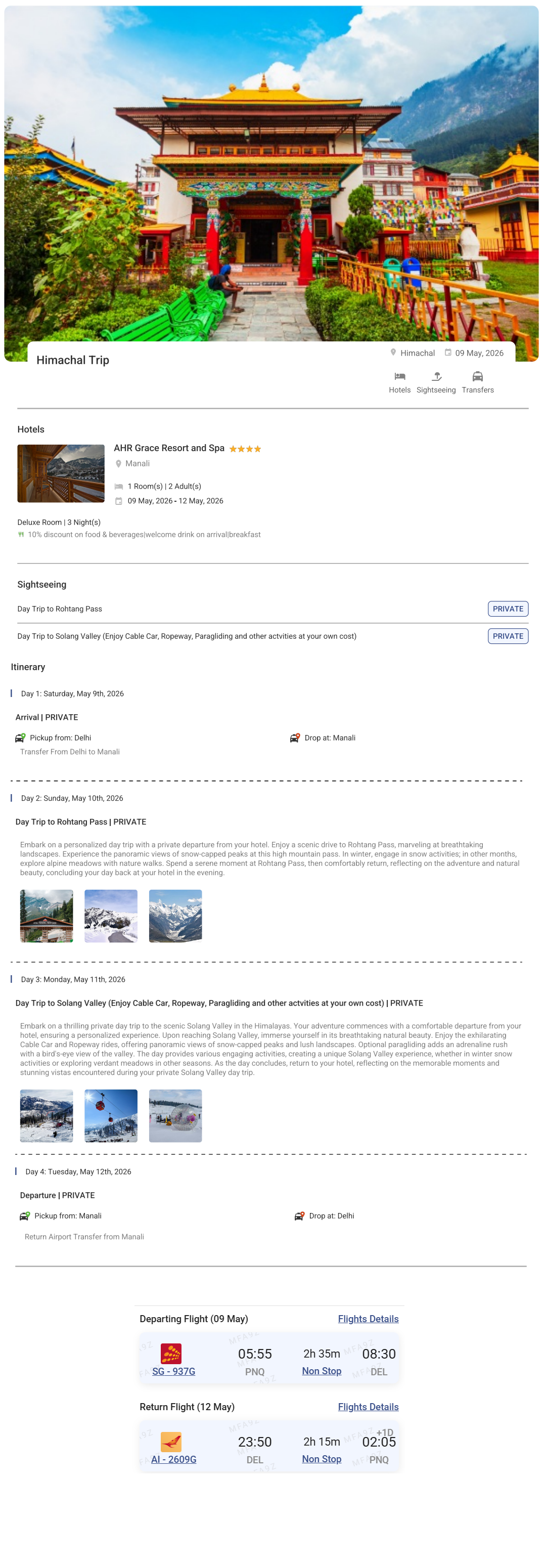 Manali Manali Holiday Package - RideNow Holidays