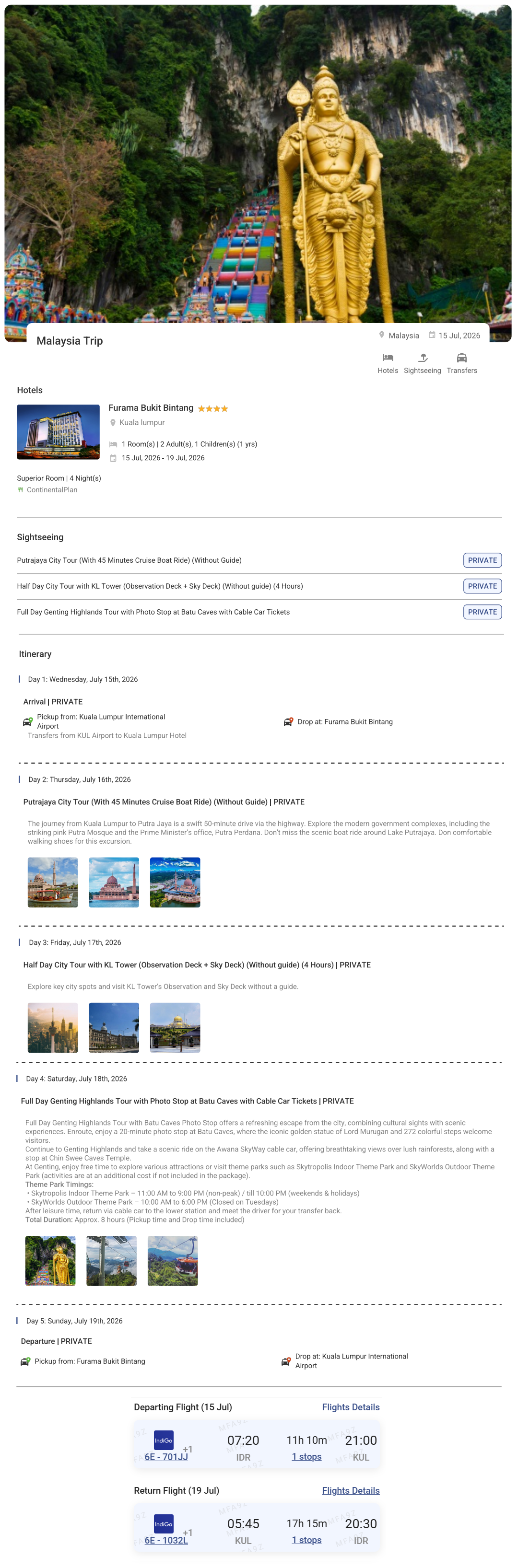 Malaysia – 4 Nights / 5 Days Malaysia Holiday Package - RideNow Holidays