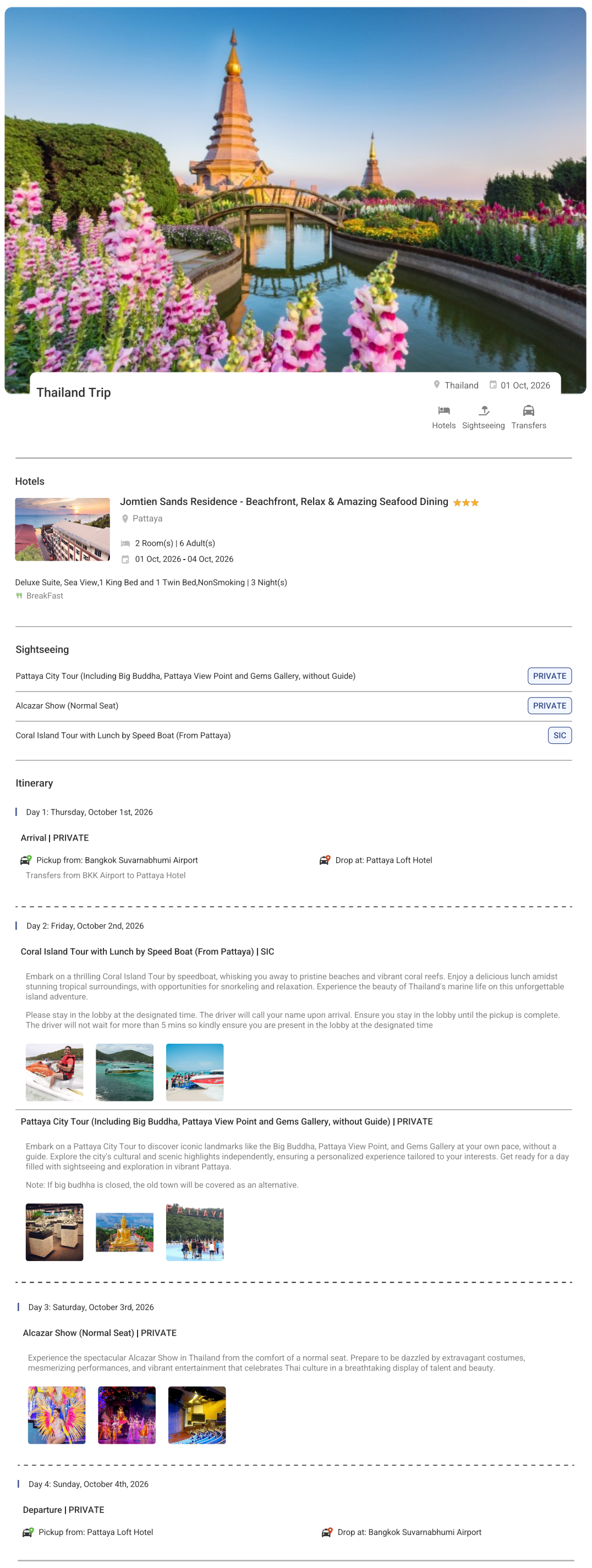 Thailand – 3 Nights / 4 Days Thailand Holiday Package - RideNow Holidays