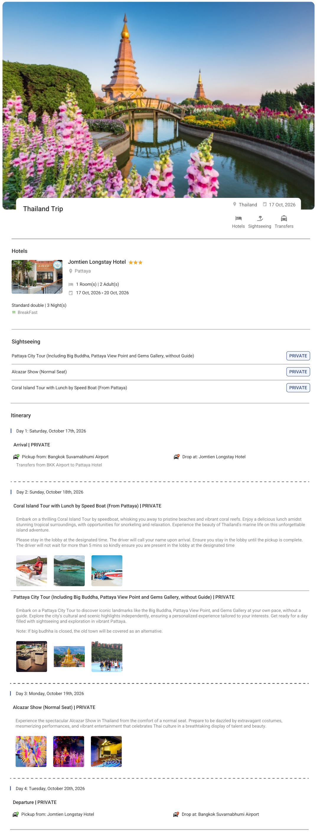 Thailand – 3 Nights / 4 Days Thailand Holiday Package - RideNow Holidays