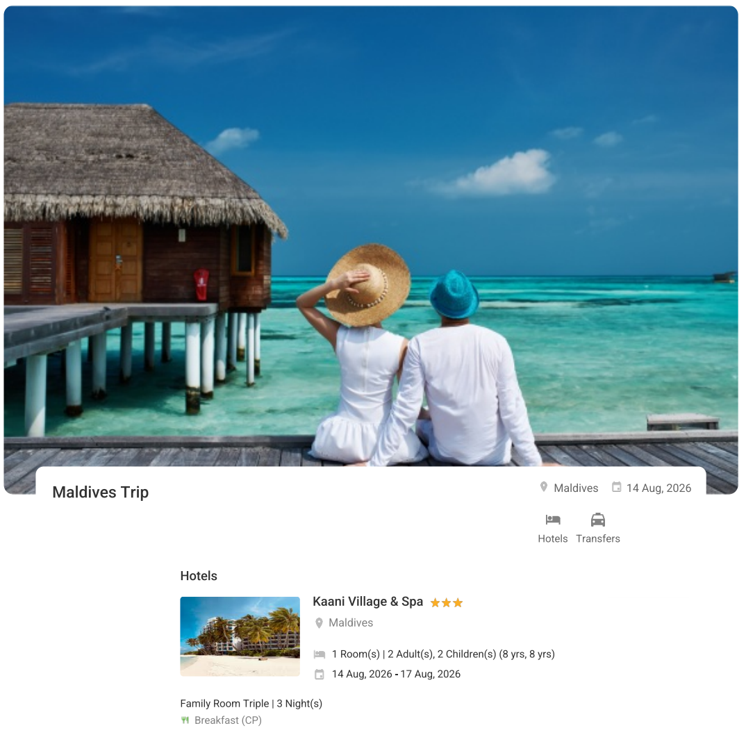 Maldives – 3 Nights / 4 Days Maldives Holiday Package - RideNow Holidays