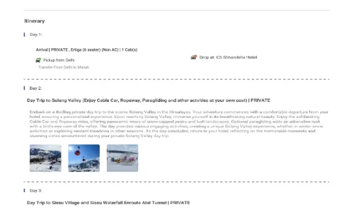 3N4D Manali4 Adults 3 Kinds, 3 Star Hotel with Breakfast, All Transfers With Ertiga