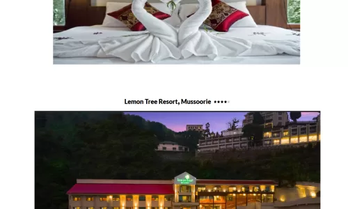 Mussoorie Honeymoon Package 3N4D
