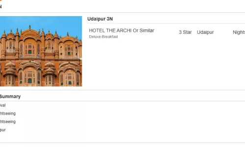 Rajasthan 3N4D