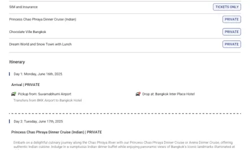 Thailand 3N4D2 Adults, 1 Room with Breakfast, 5 Star Hotel with Transfers