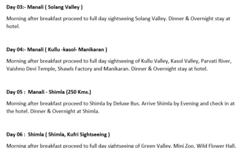 Shimla-Kullu-Manali2 Adults, 1 Room with Breakfast and Dinner, 3 Star Hotel with Transfers