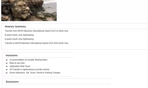 Goa 3N4D2 Adults, 1 Room with Breakfast, 3 Star Hotel with Transfers