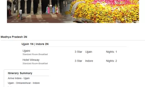 Madhya Pradesh 3N4D