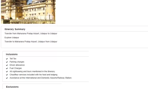 Rajasthan 2N3D3 Adults , 1 Room with Breakfast, 3 Star Hotel with Transfers