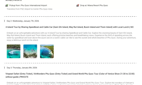 Vietnam 6N7D5 Adults, 1 Kid (9yrs), 2 Rooms with Breakfast, 3 Star Hotel with Transfers